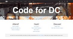 Desktop Screenshot of codefordc.org