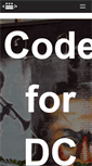 Mobile Screenshot of codefordc.org